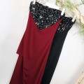Heart-shaped Strapless Sequined Slim-fit Dress
